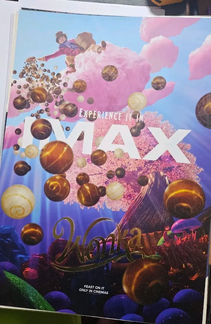 웡카 IMAX 포스터