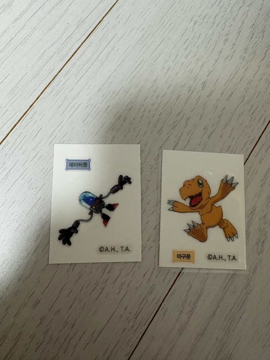 디지몬 띠부씰 아구몬 데이터몬