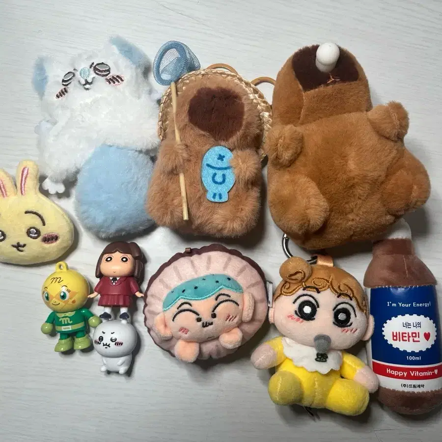 치이키와 피큐어 인형키링
