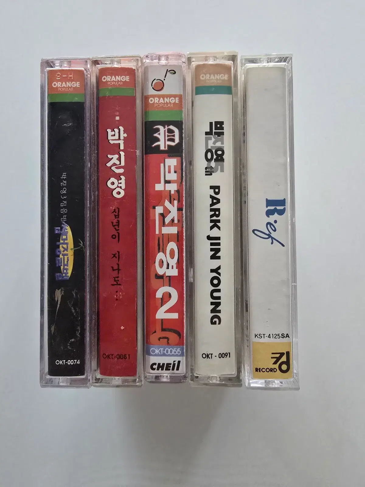 68 박진영, 박진영, 박진영, 박진영, R.ef 카세트테이프 총 5개 일괄판매