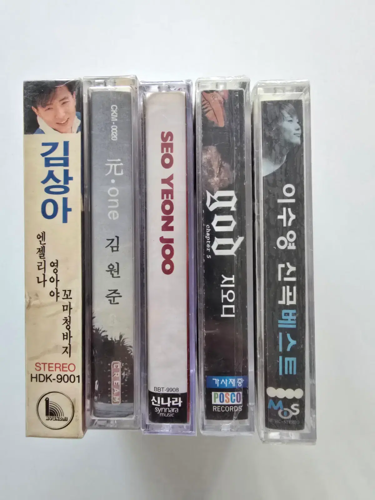 69 김상아, 김원준, 서연주, god, 이수영 카세트테이프 총 5개 일괄판매