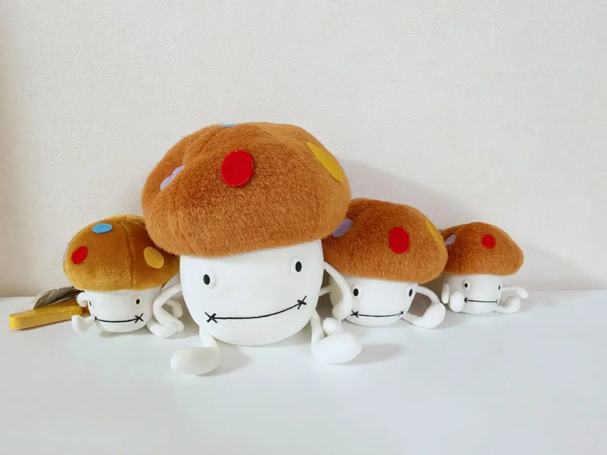 도코모 버섯 인형 빈티지인형