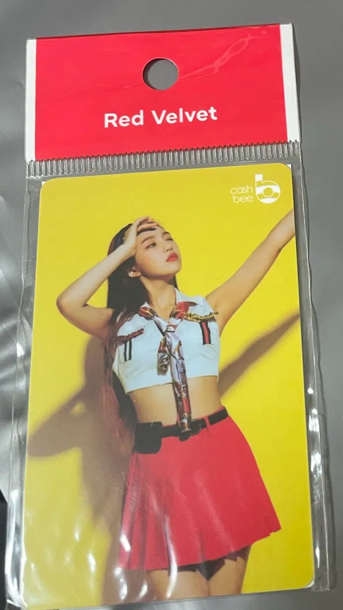 레드벨벳 조이 파워업 교통카드
