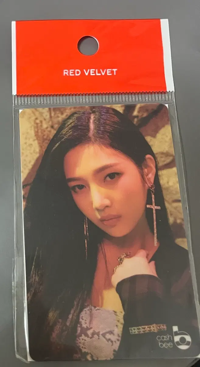 레드벨벳 조이 알비비 교통카드