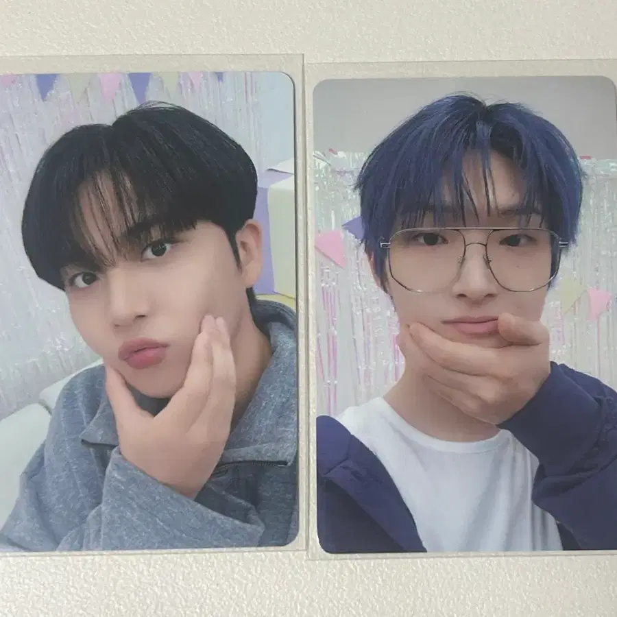 에이티즈 포카 민기/종호->윤호/우영 교환