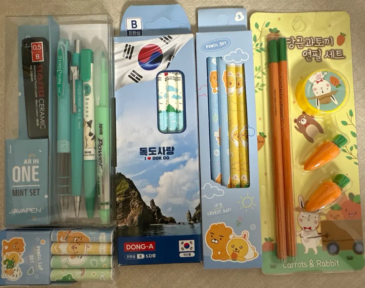 자바펜 연필 필기구세트