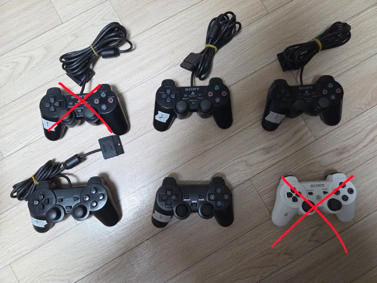 PS2 듀얼쇼크 2 및 호환 컨트롤러