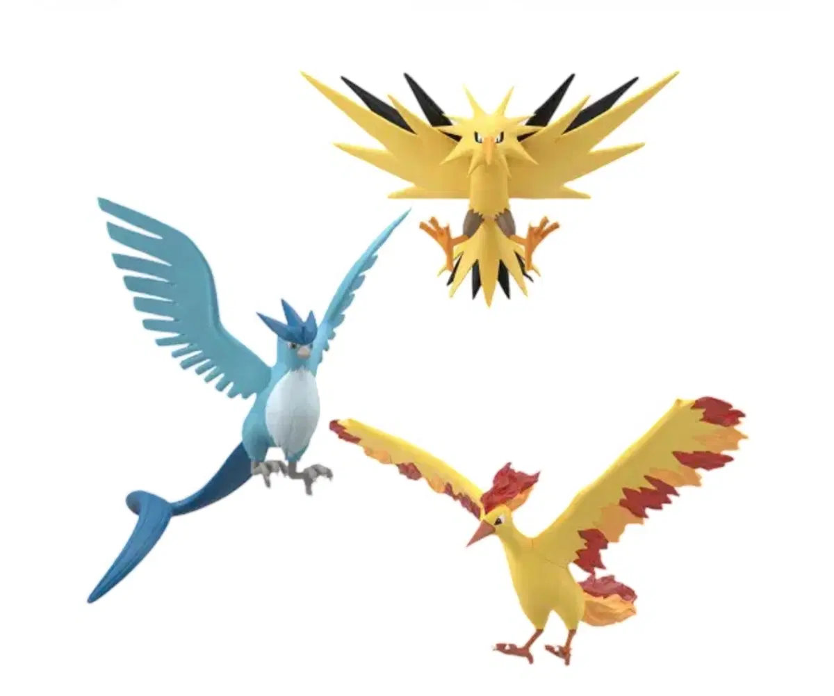 포켓몬스터 스케일월드 전설의 포켓몬 피규어 일괄
