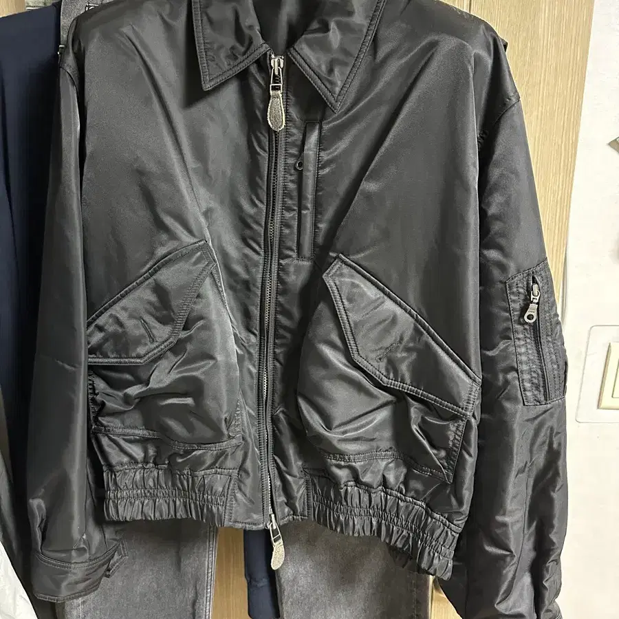 쿠어 mk3 플라이트 점퍼 블랙 XL