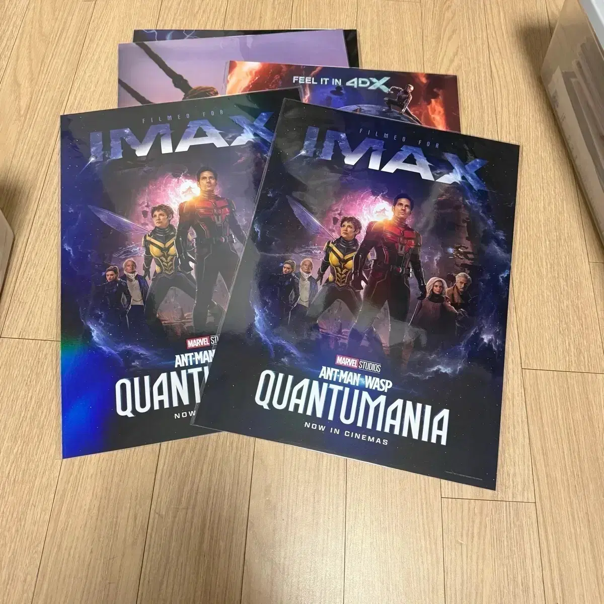 앤트맨 아이맥스 포스터 IMAX 스크린엑스4DX 오리지널티켓 오티 필름마크아트카드 퀀텀매니아 마블영화