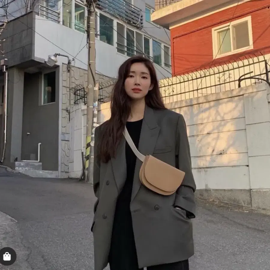 엘바테게브 엘바 미니백 샌드 숄더백 크로스백 (가격내림)