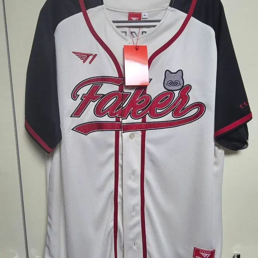 LCK 롤 T1 페이커 생일 기념 야구 저지 XL 사이즈