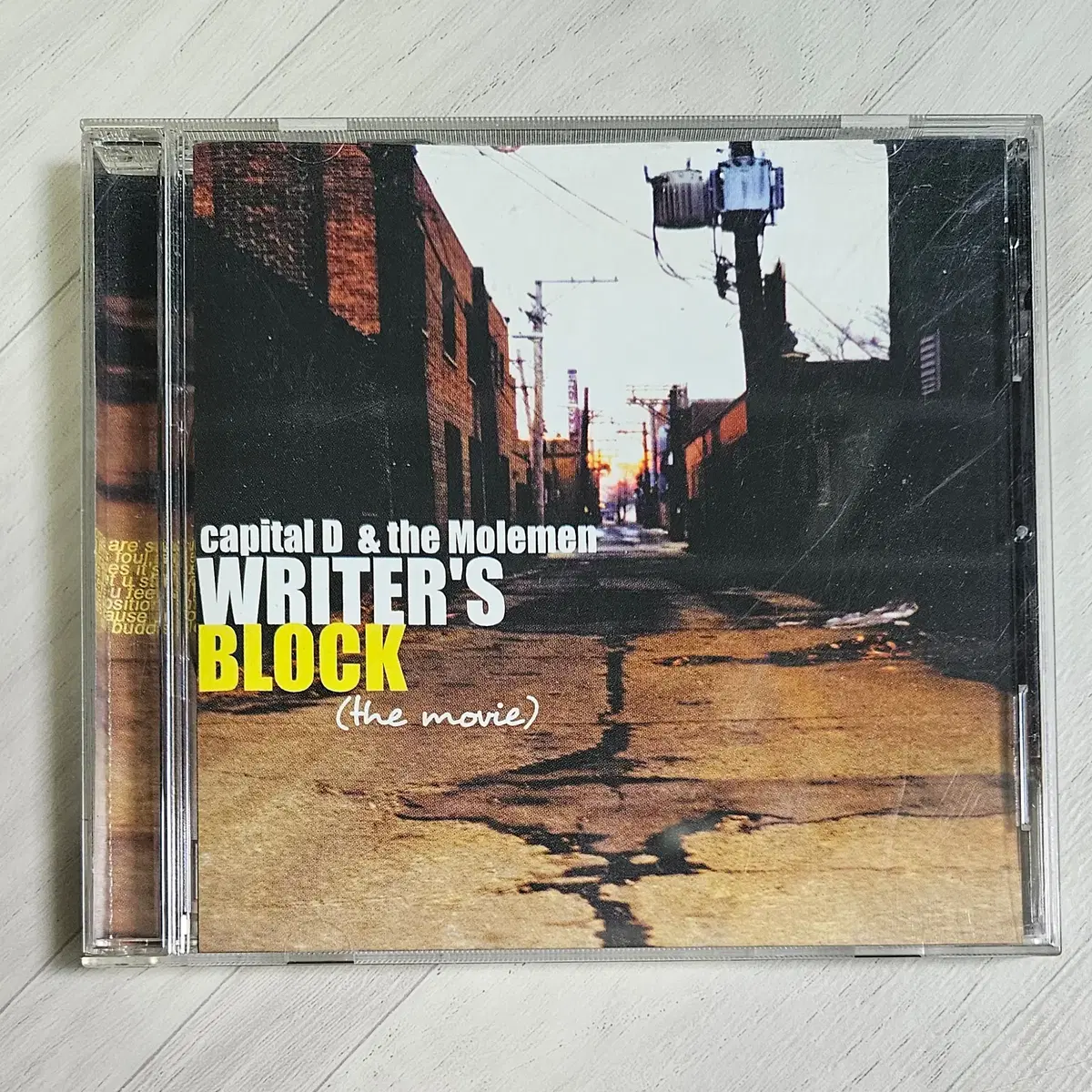 Capital D & Molemen - Writer's Block CD