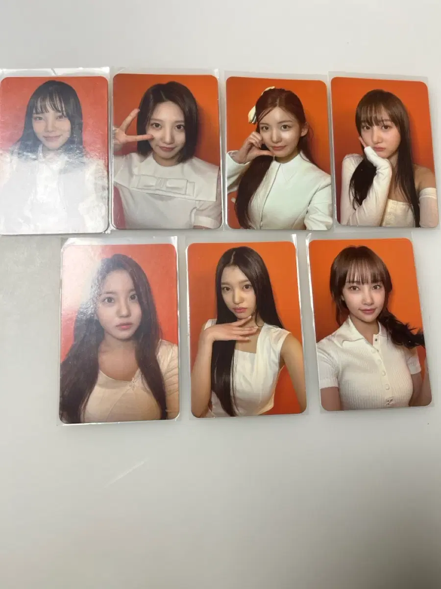 첫사랑 전 맴버 포카
