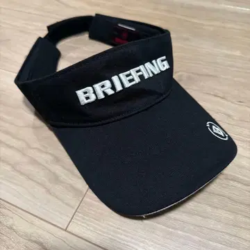 BRIEFING 골프 선바이저 블랙