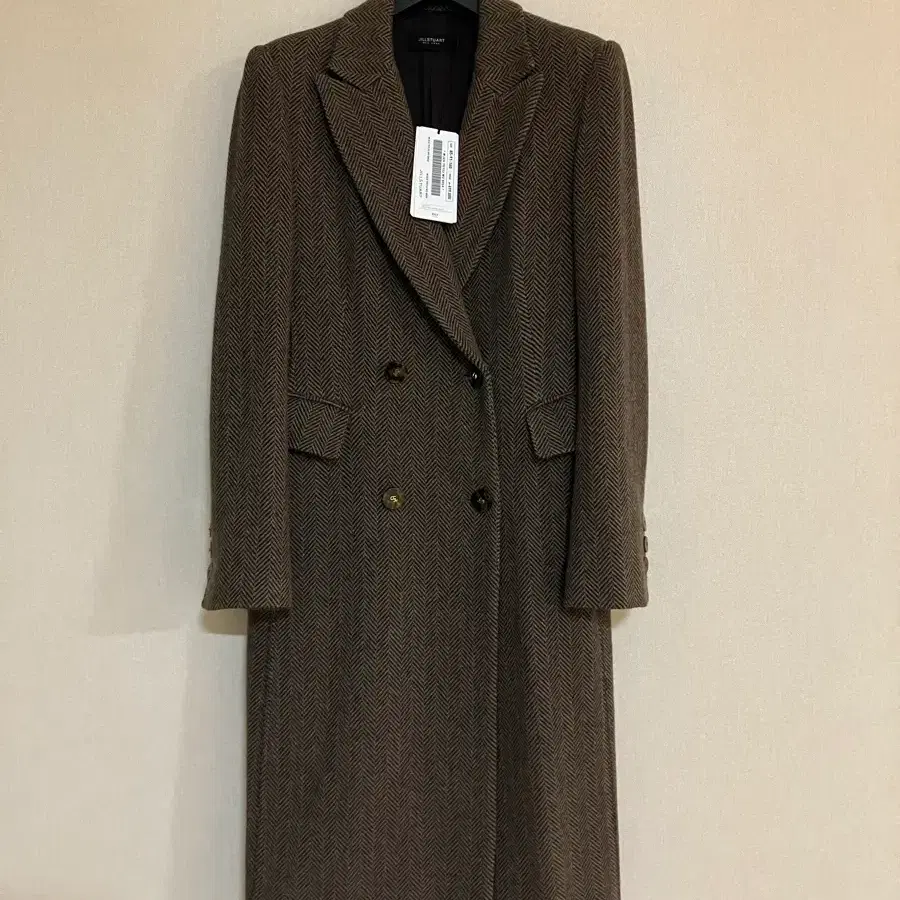 질스튜어트뉴욕 클래식 울 롱코트 55 made in Italy
