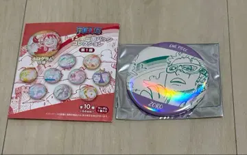 ONE PIECE 레인보우 캔뱃지 컬렉션 조로