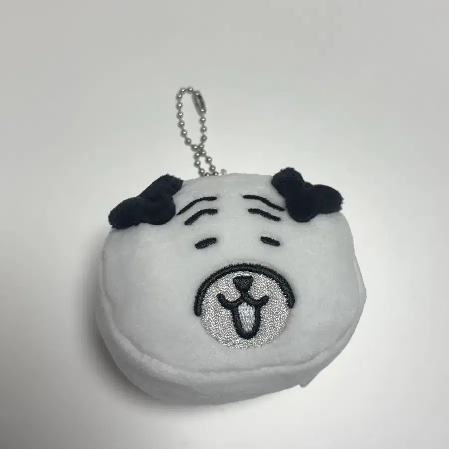 나가노 농담곰 퍼그 모찌 페이스 키링