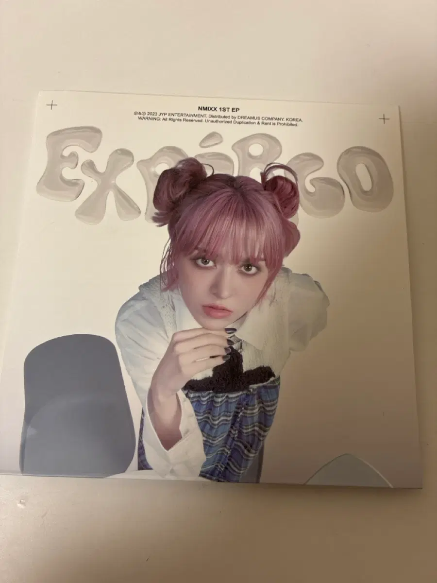 엔믹스 expergo 릴리 개봉앨범