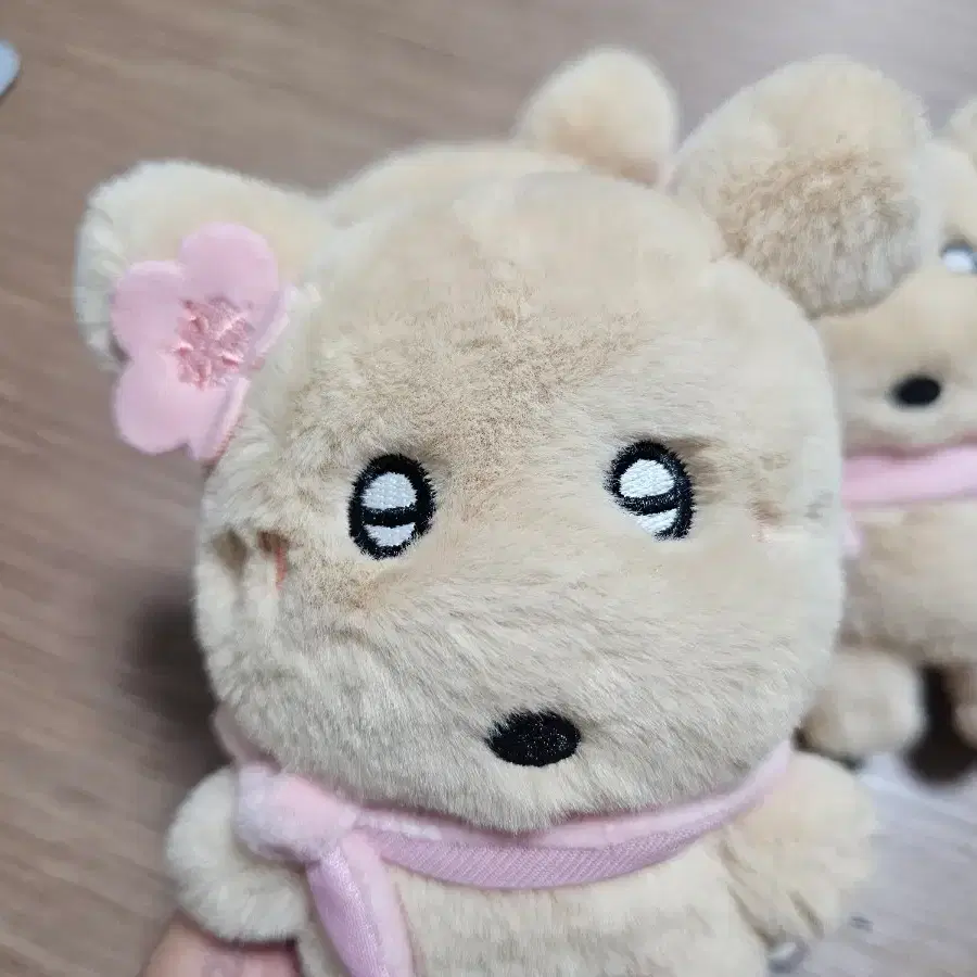 깜자 인형 키링 2개