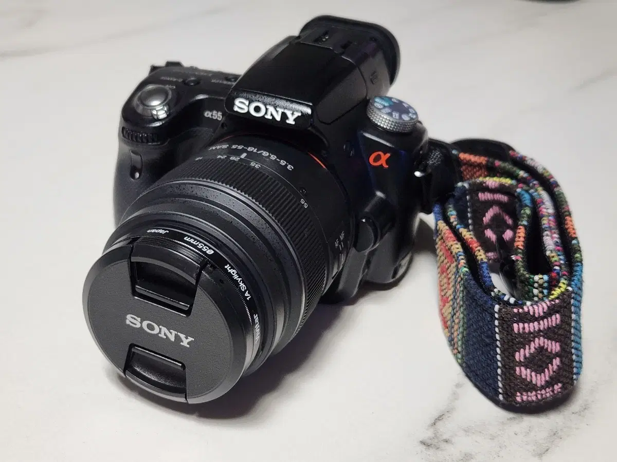 소니 알파 SLT-A55V DSLR 카메라