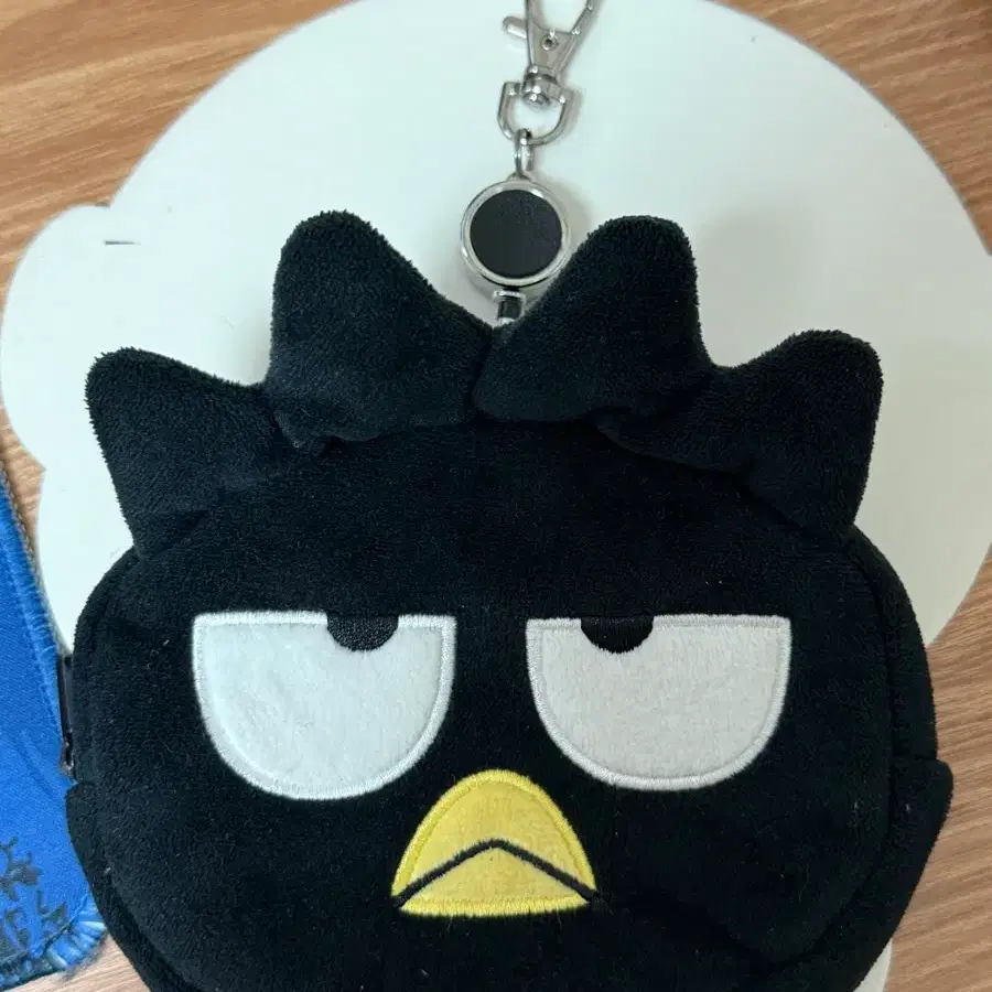 산리오 배츠마루 파우치 릴패스 키링