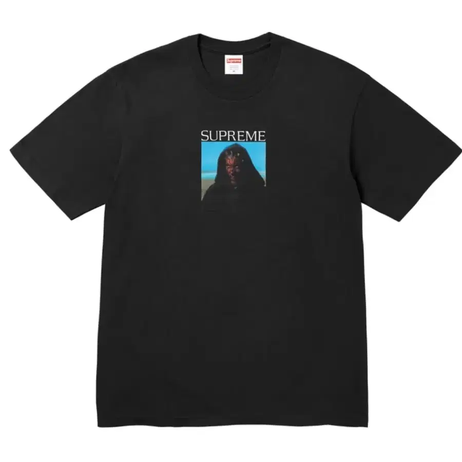 슈프림 시스 반팔 티셔츠 블랙 M XL (스타워즈)
