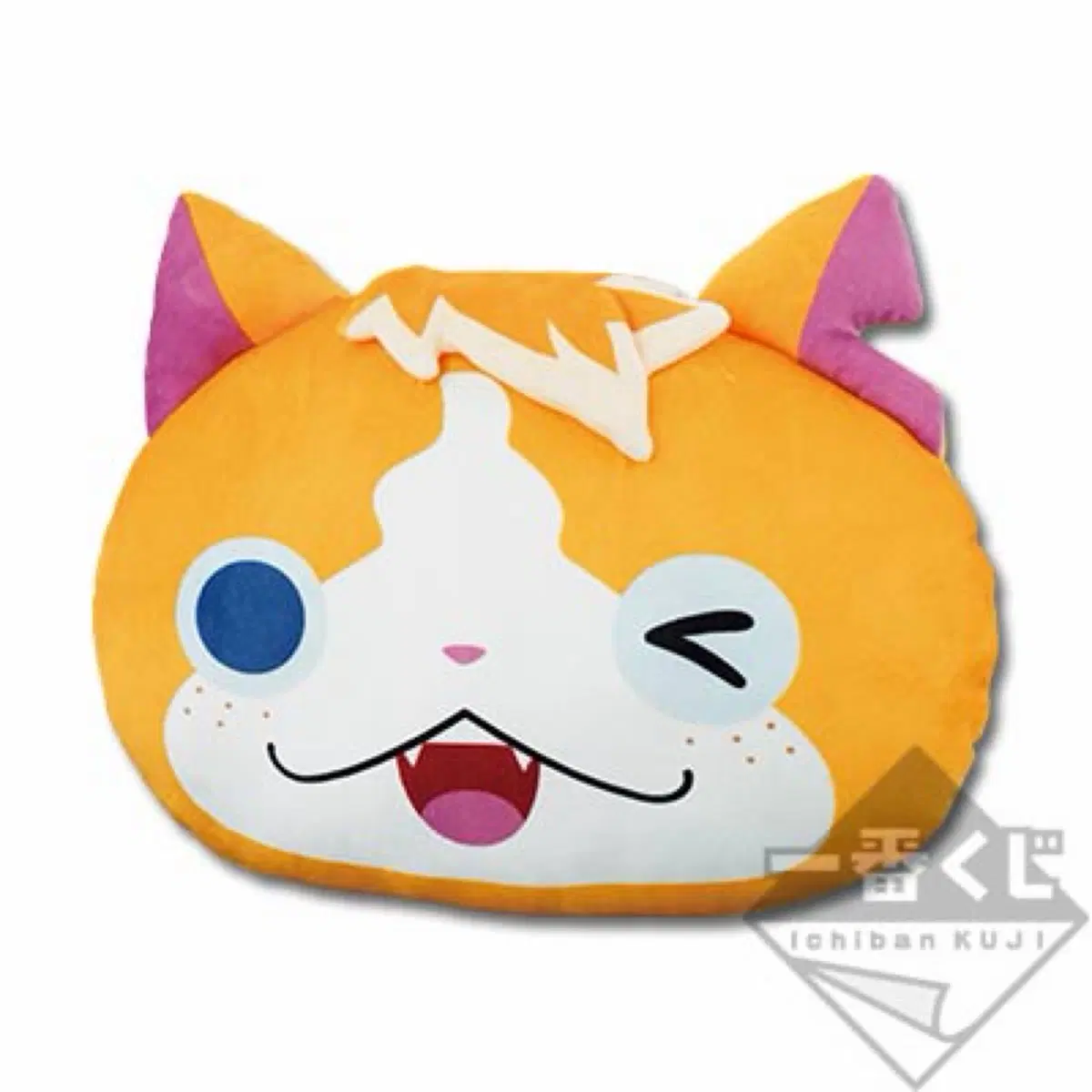 고전 제일복권 요괴워치 라스트원상 몽글몽글 쫀득 토무냥 쿠션 인형 35cm
