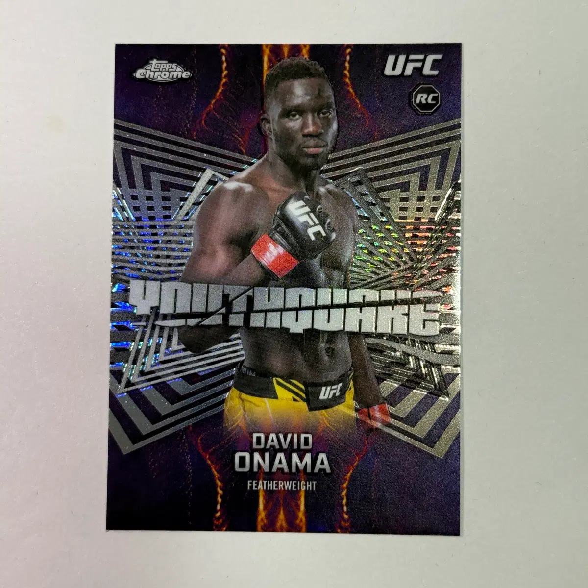 [루키] UFC 데이비드 오나마 유스퀘이크 SP 루키 탑스크롬 UFC 카드