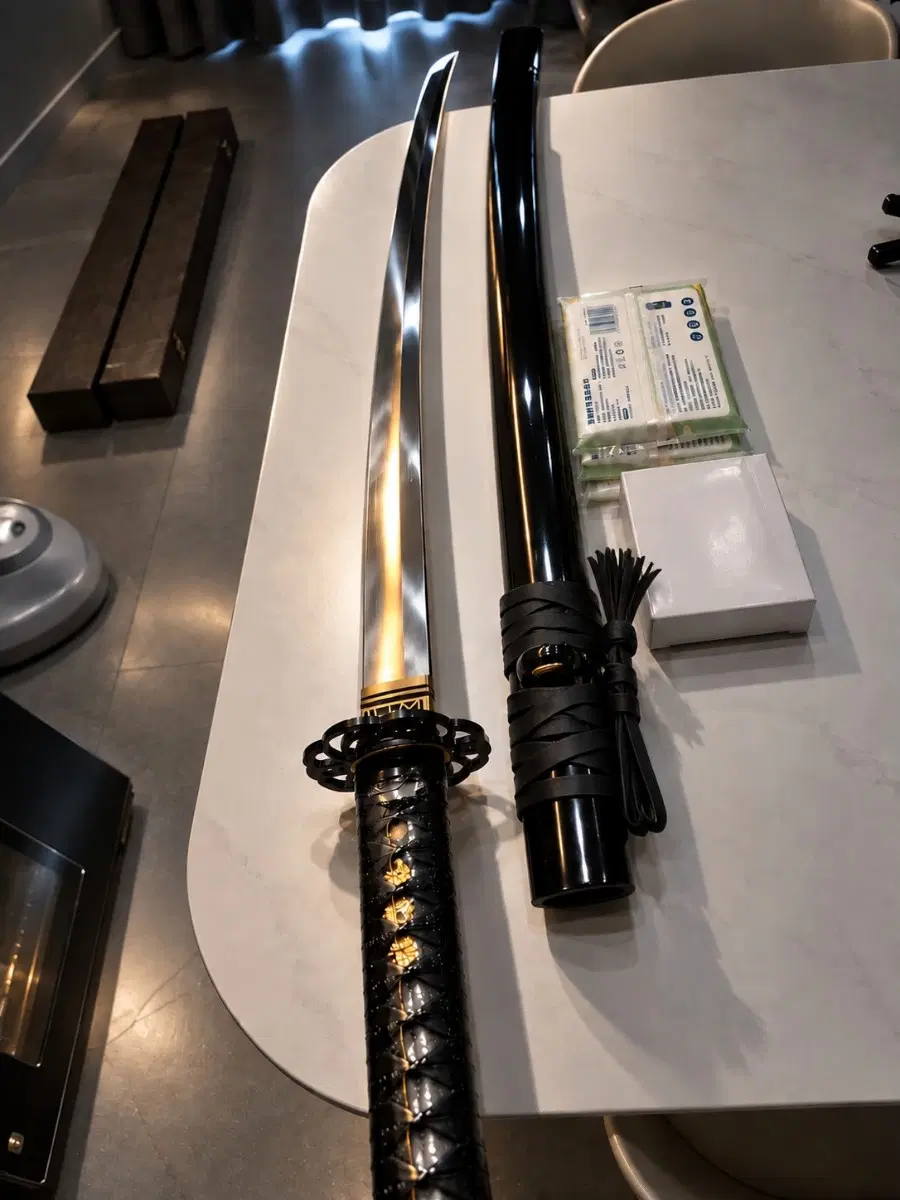 일본도 진가검 영화 소품장식 전시 수련용 새상품