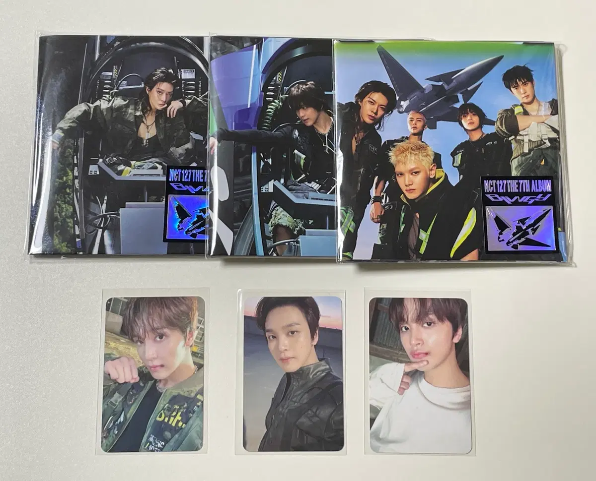 NCT127 엔시티127 해찬 더 레드라인 콘서트 럭드 포카 블링이 위드뮤 럭키드로우 포토카드