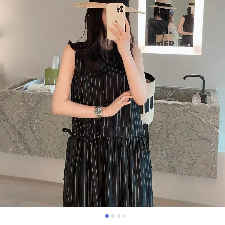 페이지유 스트라이프(아이) 원피스