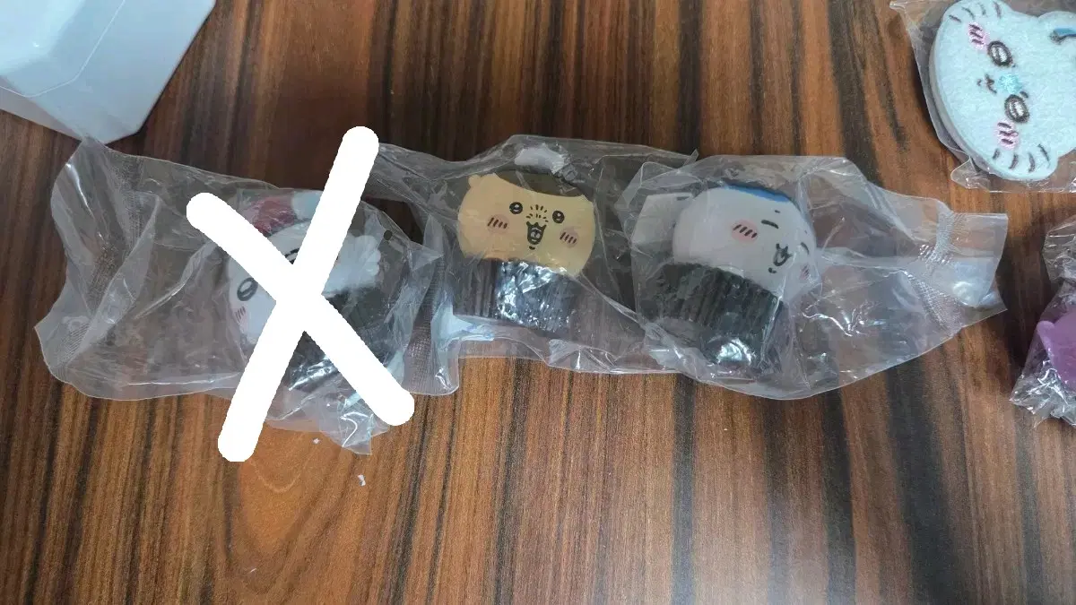 컵케익 치이카와 모니터 피규어 모몽가,쿠리만쥬,하치와레