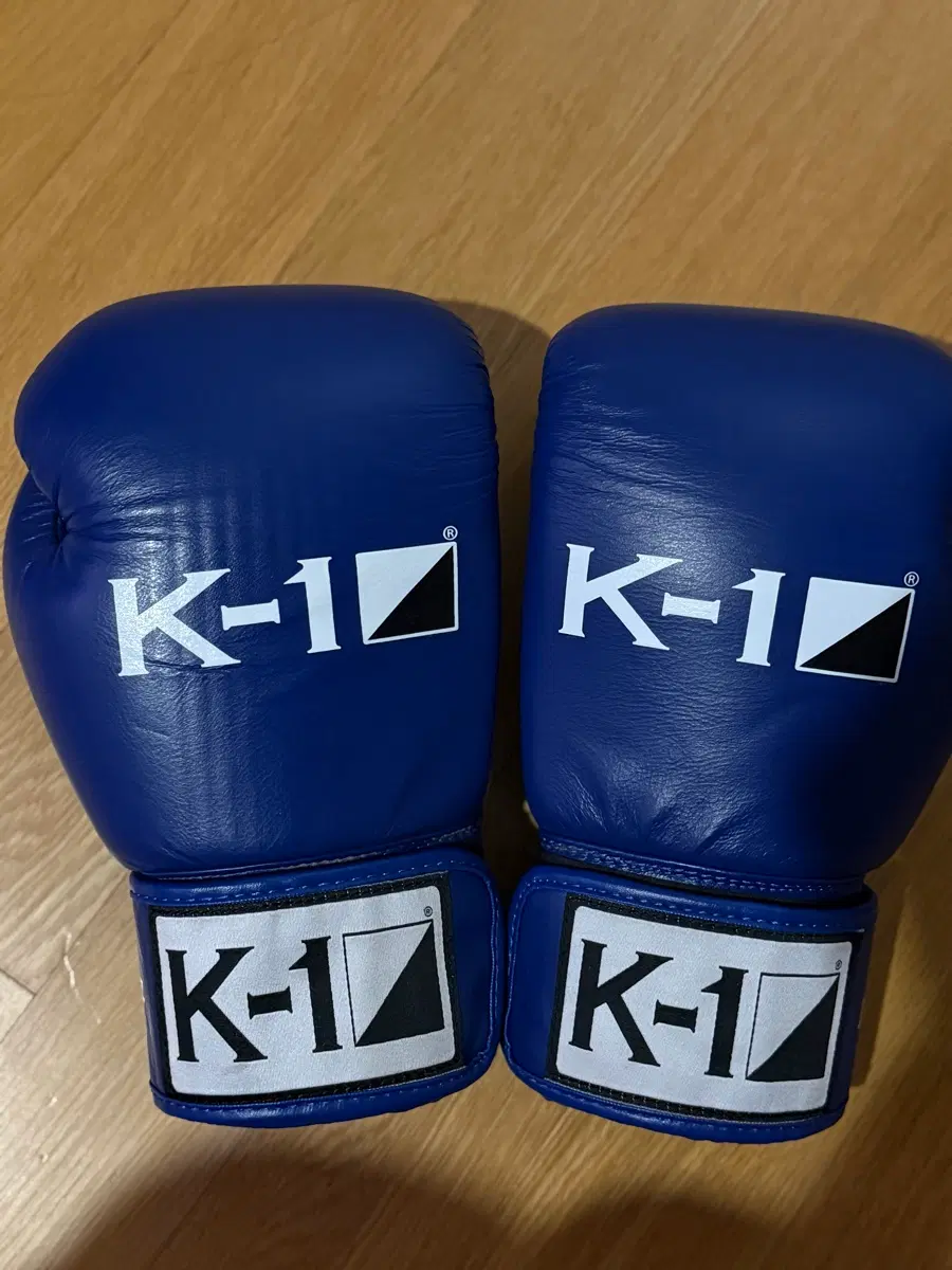 (실물깡패) K-1 일본 킥복싱 12oz 새상품 복싱 글러브 블루