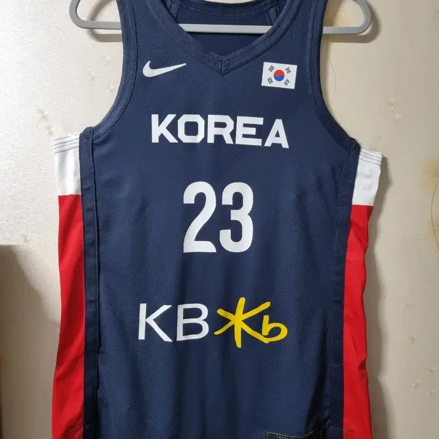 나이키농구국대 전성현 유니폼