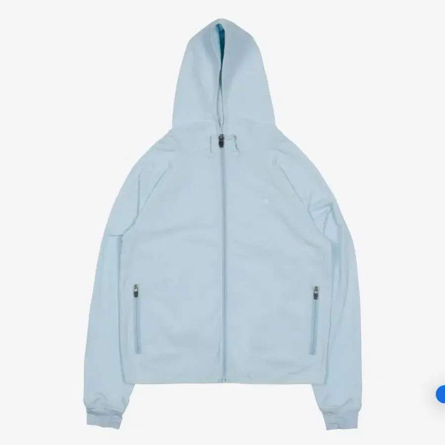 더콜디스트모먼트 TCM starfish light hooded zip-up (sky blue)