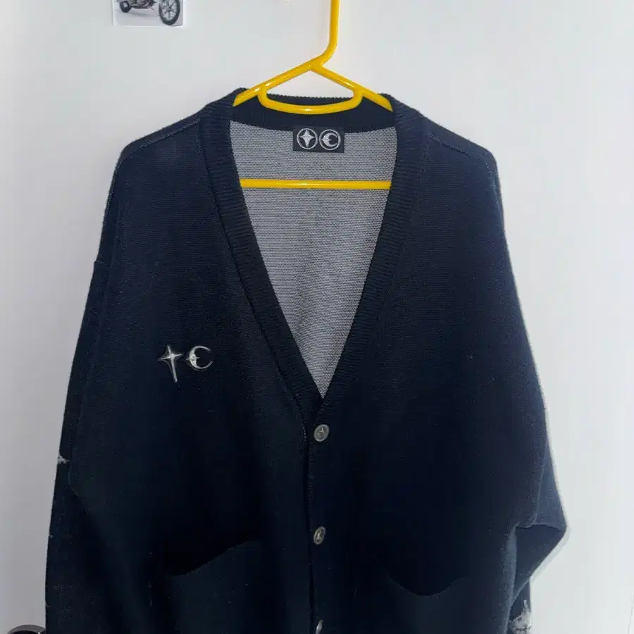 TC Bone knit cardigan