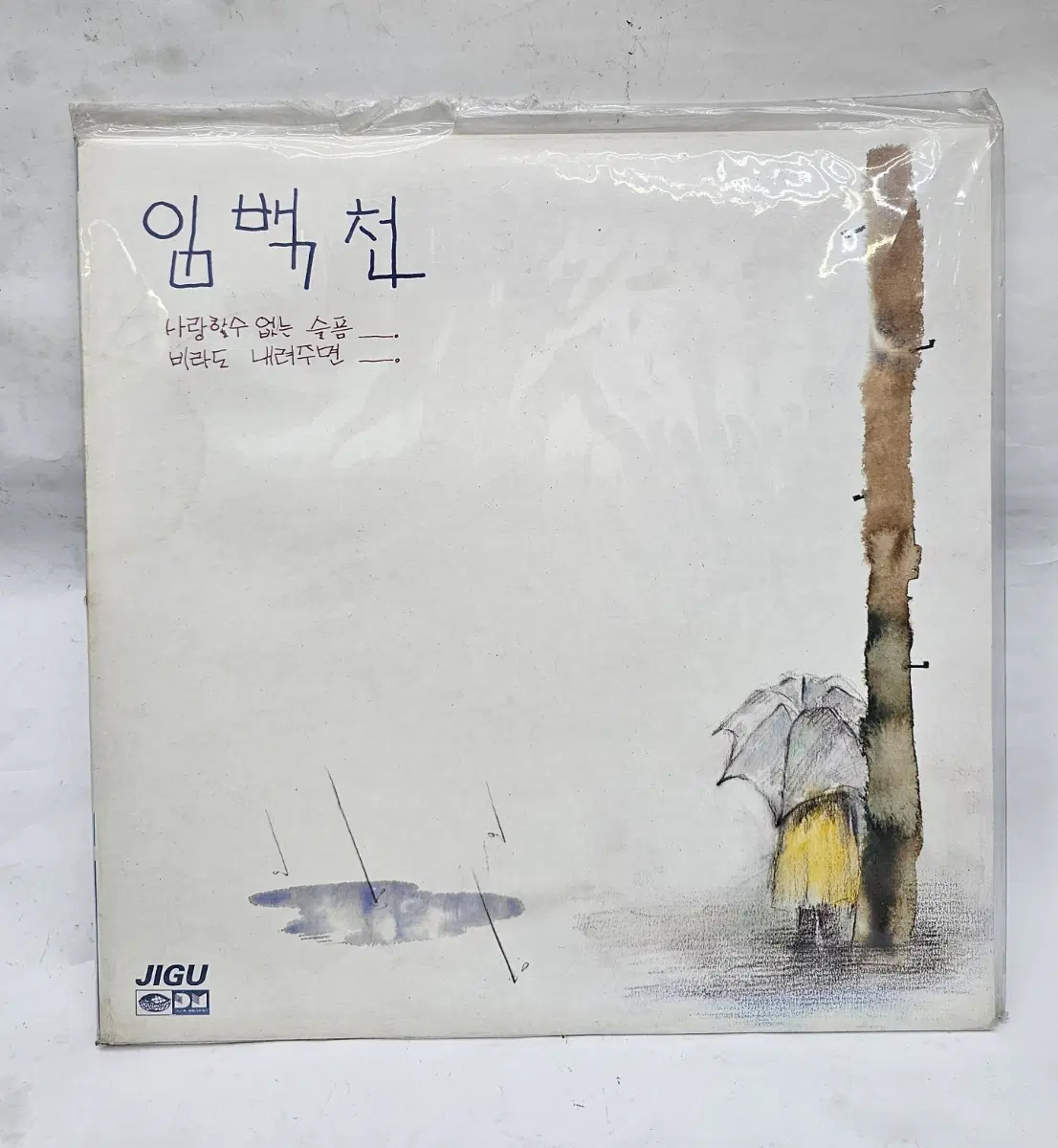 임백천 사랑할 수 없는 슬픔 LP (미개봉)