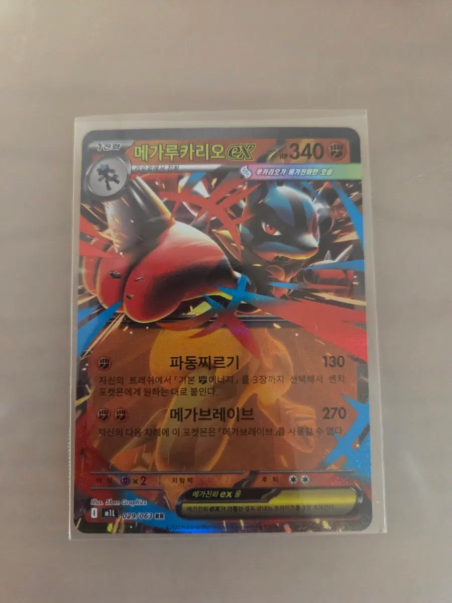 메가 루카리오 ex RR