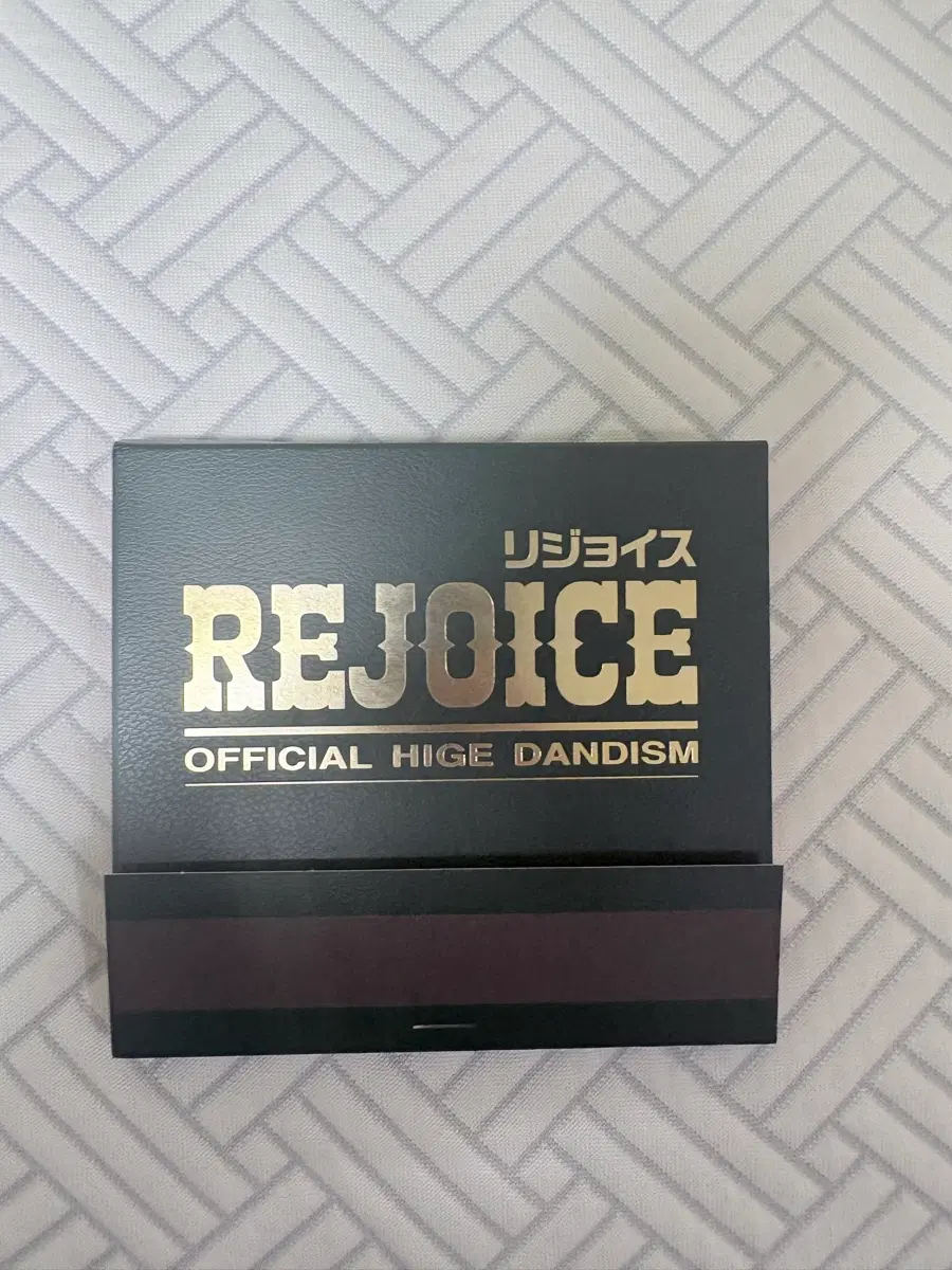 official hige dandism 히게단 rejoice cd 개봉품