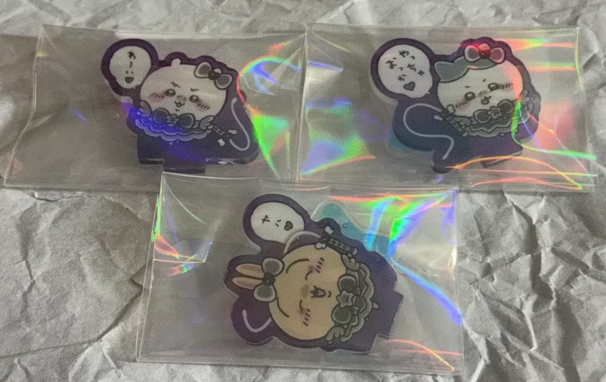 일괄) 치이카와 하치와레 우사기 흑화 매지컬 아크릴