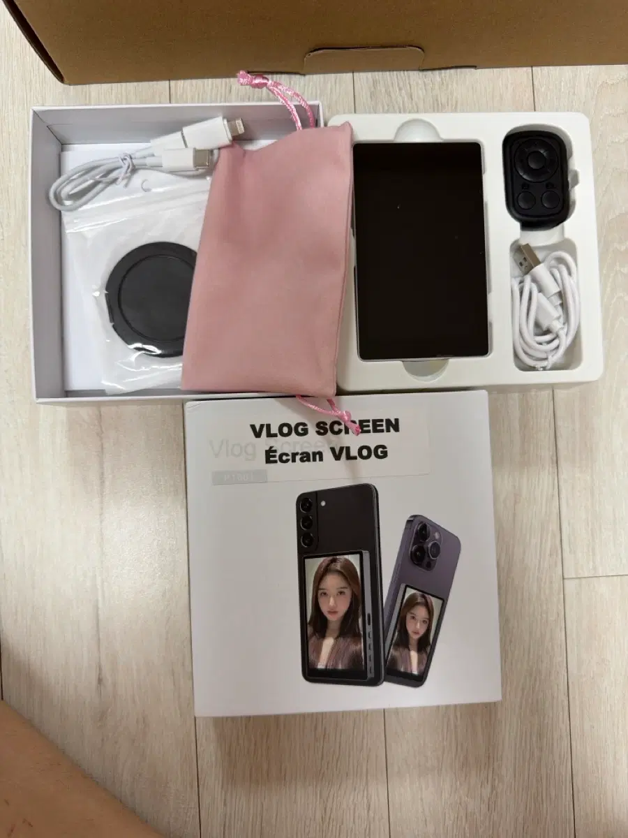 Vlog Screen PT001 스마트폰 셀카 모니터 후면 스크린