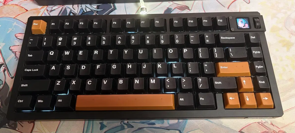 akko mod007 v5 he 자석축 키보드