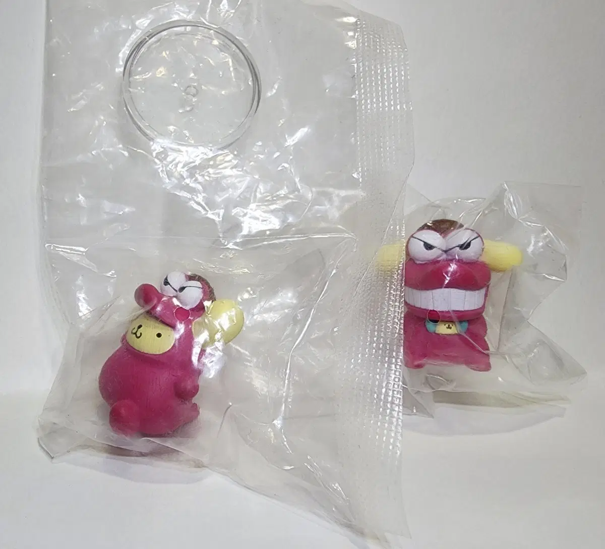 (일괄)짱구 산리오 콜라보 와니야마상 피규어 가챠 일괄(와니야마 폼폼푸린)