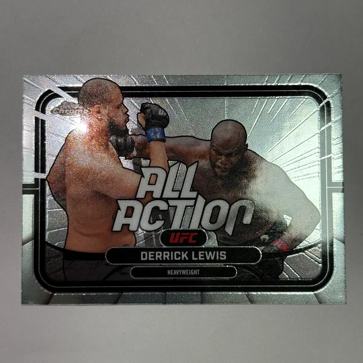 UFC 데릭 루이스 올 액션 탑스크롬 UFC 카드