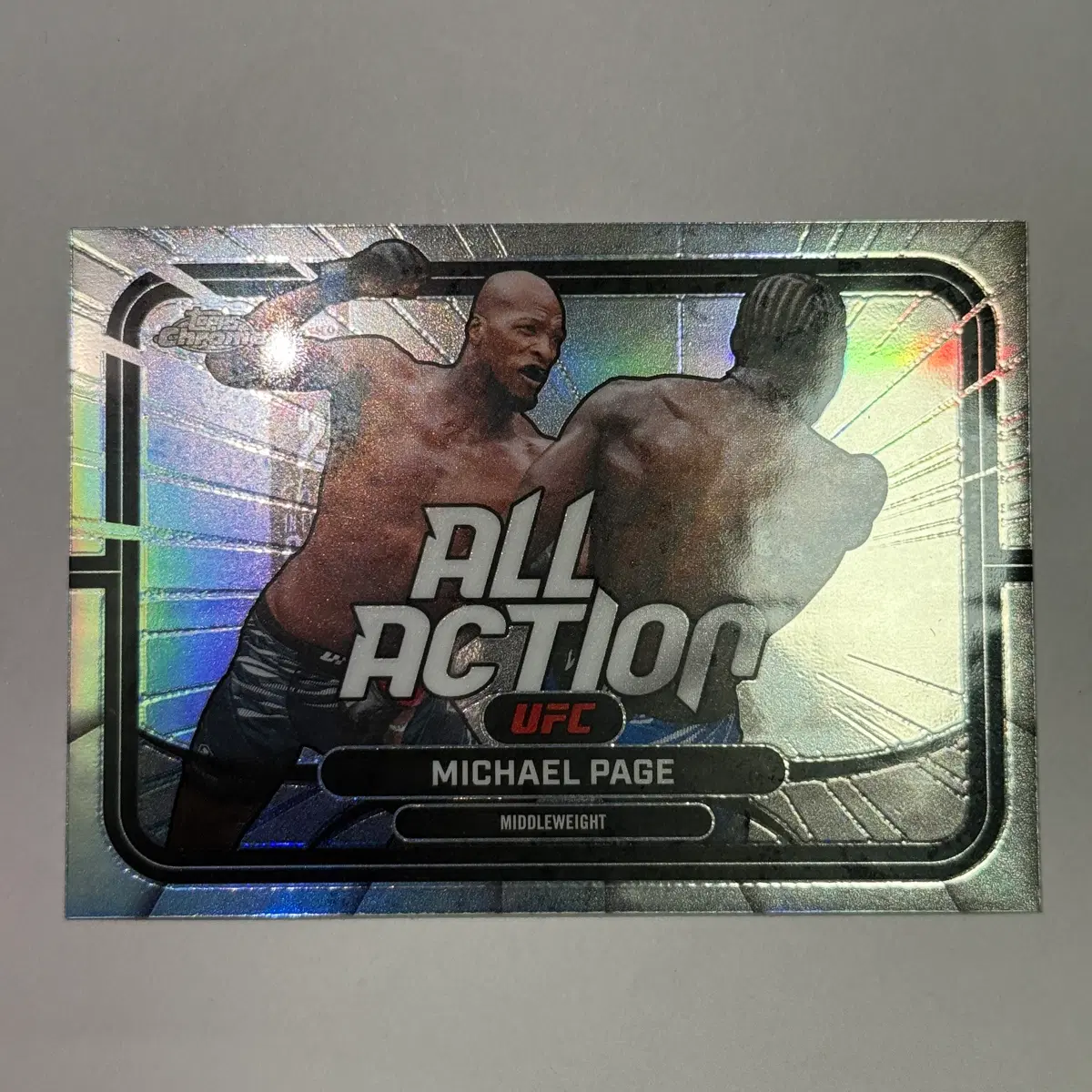 UFC 마이클 페이지 올 액션 탑스크롬 UFC 카드
