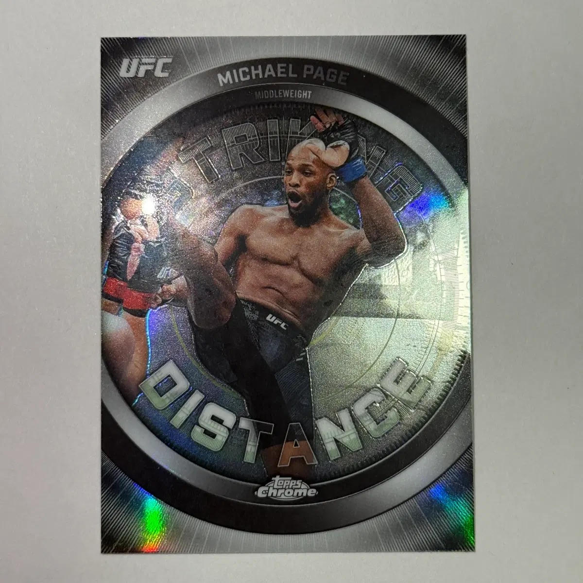 UFC 마이클 페이지 인서트 탑스크롬 UFC 카드