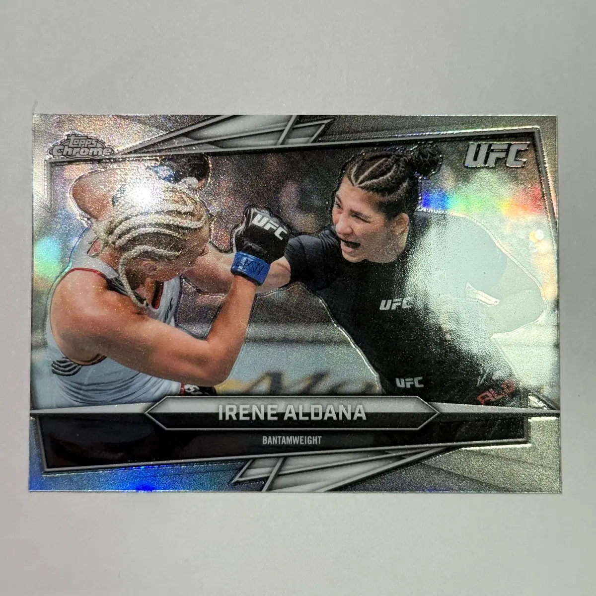 UFC 이레네 알다나 리플렉터 탑스크롬 UFC 카드
