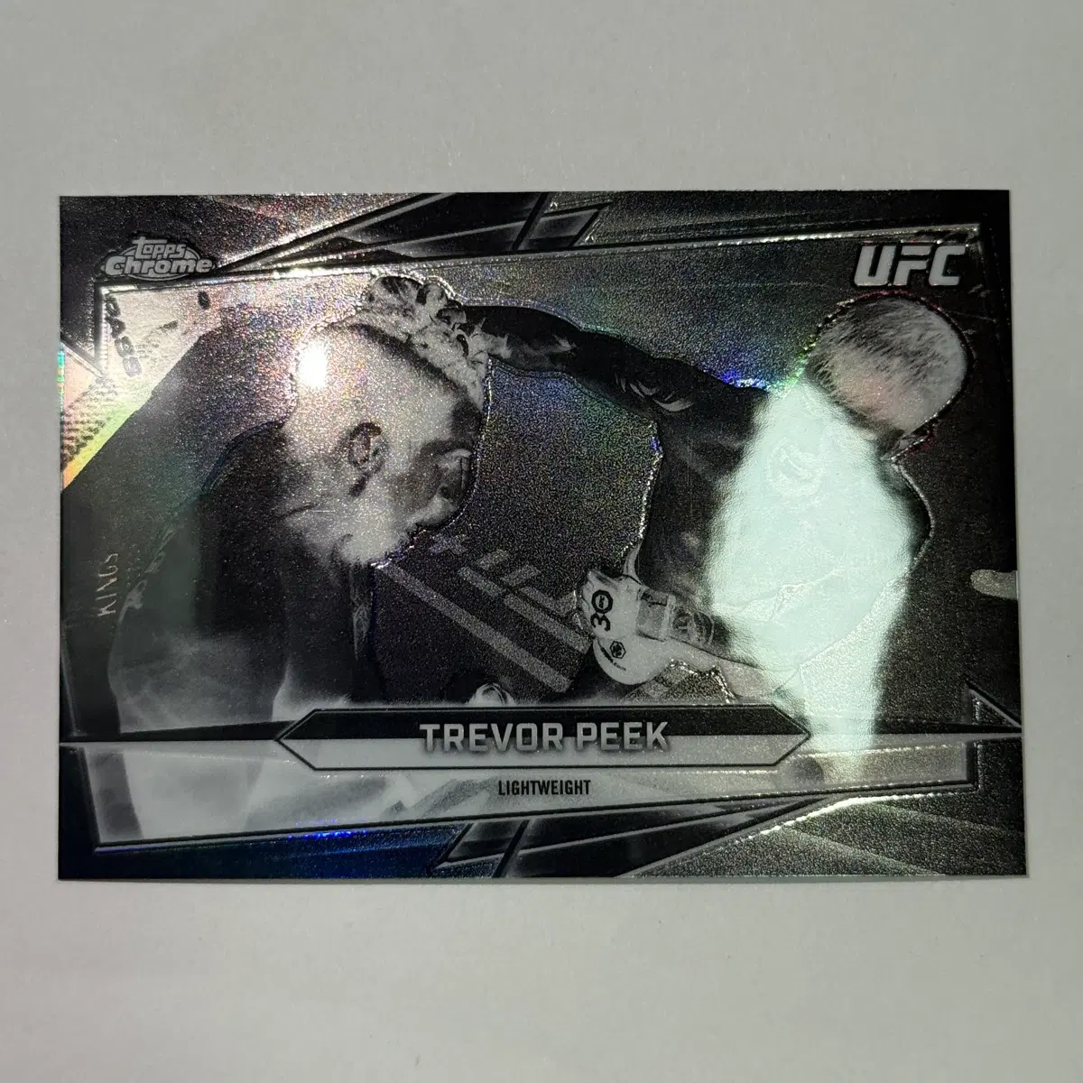 UFC 트레버 픽 네거티브 탑스크롬 UFC 카드