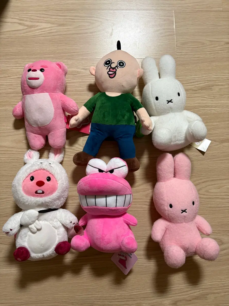 캐릭터 인형 6동